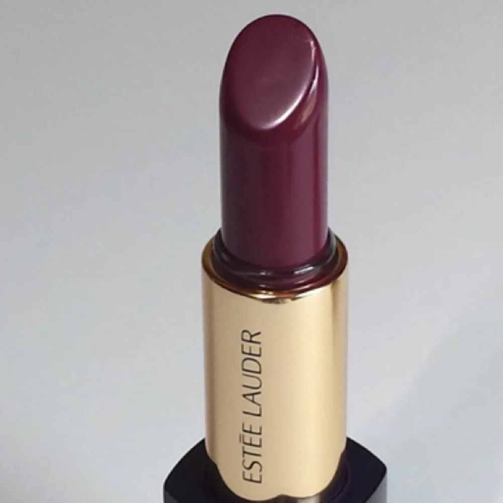 Estée Lauder bag, lipstick, night repair, cleanser